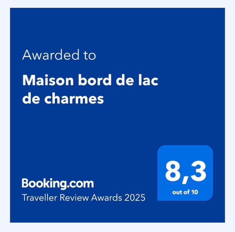 Maison Bord De Lac De Charmes Bannes  Ngoại thất bức ảnh